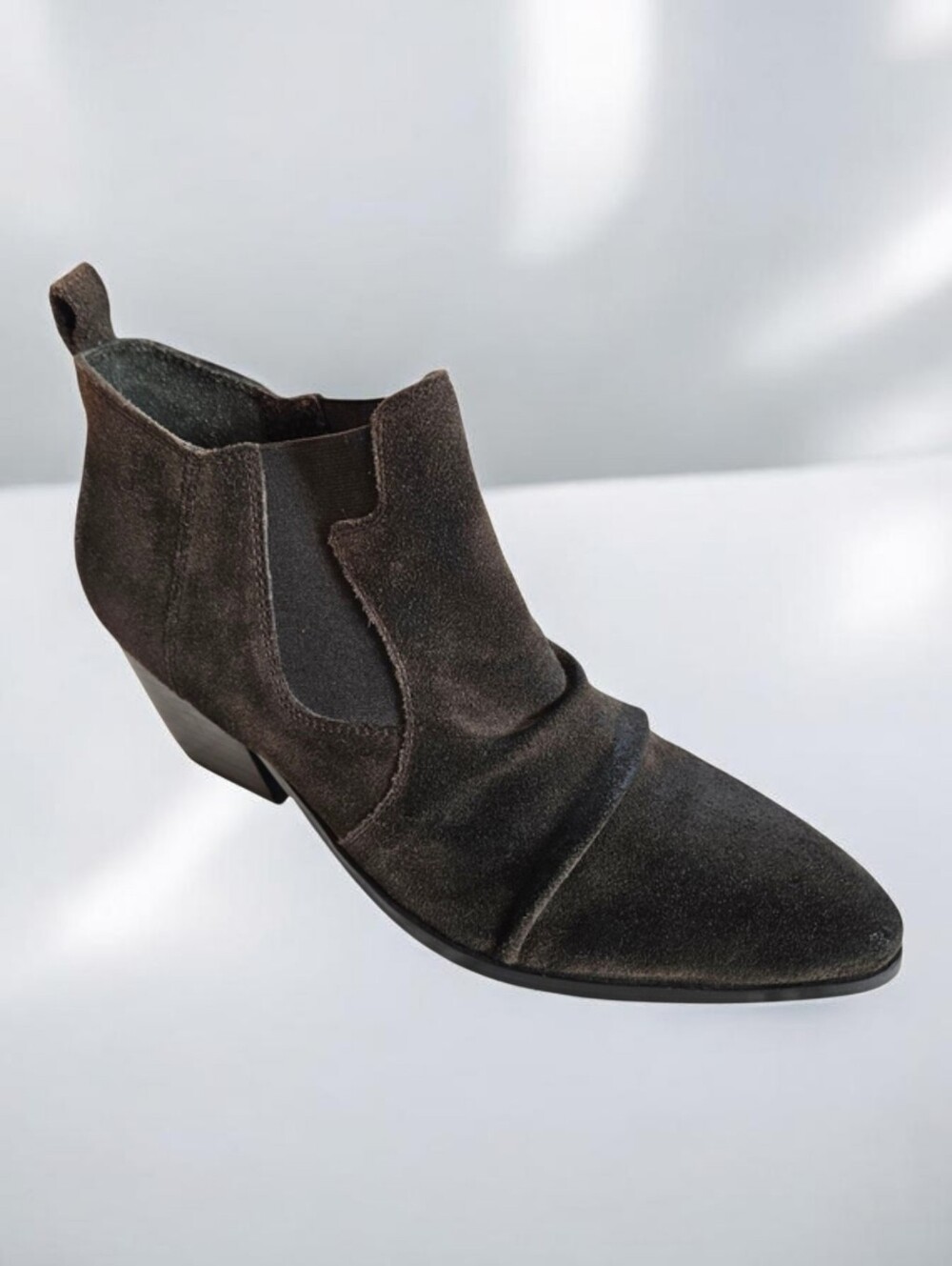 Coconuts by Matisse Ankle Boots 8.5 Remmie Suede Western Cowgirl Tobacco Brown